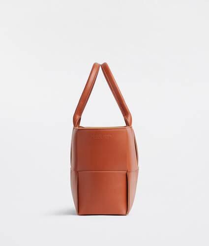 Small intreccio leather tote bag