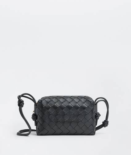 Mini Intrecciato Leather Cross-body Bag