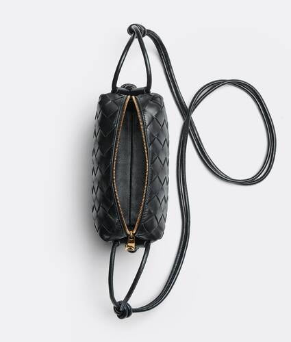 Mini Intrecciato Leather Cross-body Bag