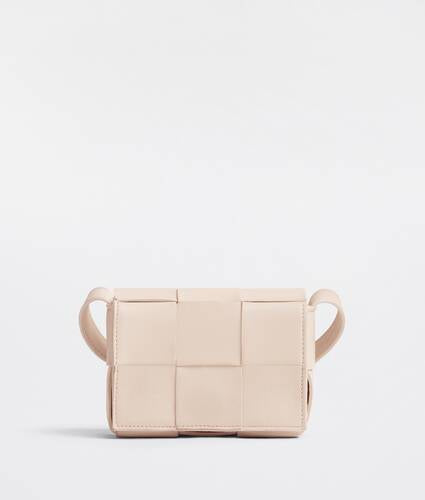 Mini intreccio leather cross-body bag