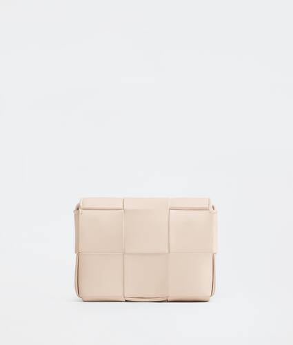 Mini intreccio leather cross-body bag