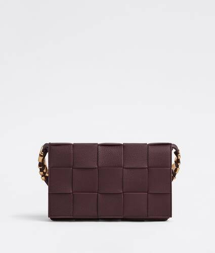 Intreccio grained leather cross-body bag