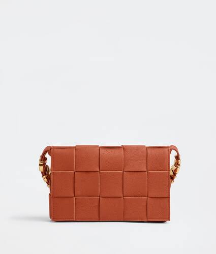 Intreccio grained leather cross-body bag