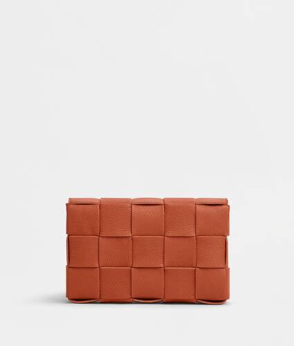 Intreccio grained leather cross-body bag