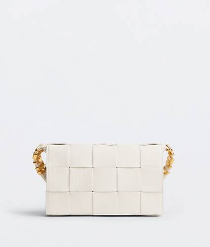 Intreccio grained leather cross-body bag