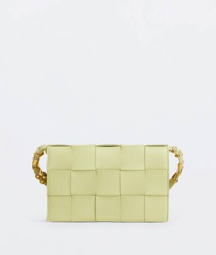 Intreccio grained leather cross-body bag