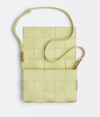 Intreccio grained leather cross-body bag