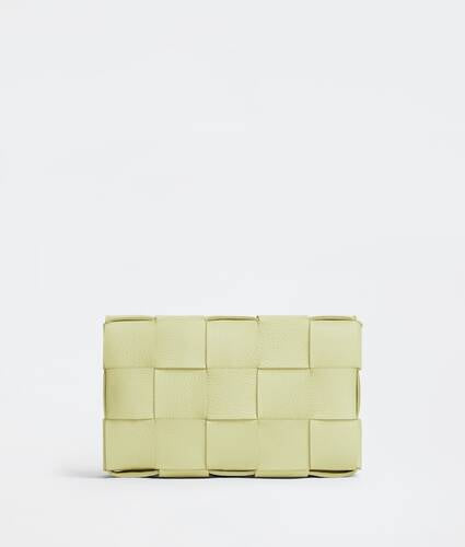 Intreccio grained leather cross-body bag