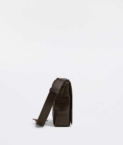 Intreccio leather cross-body bag