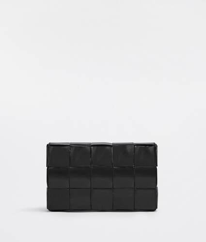 Intreccio leather cross-body bag