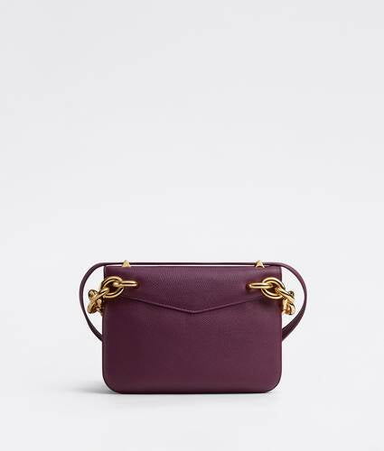 Small grained leather envelope bag