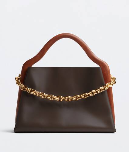 Medium leather Bermuda bag