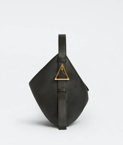 Leather medium shoulder bag