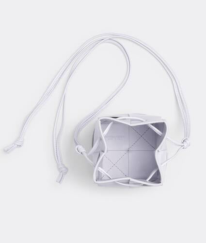 Mini Intreccio Leather Cross-body Bucket Bag