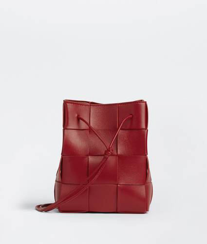 Small Intreccio Leather Cross-body Bucket Bag