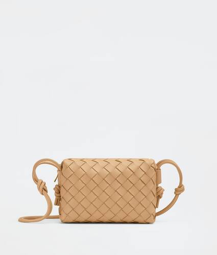 Mini Intrecciato Leather Cross-body Bag