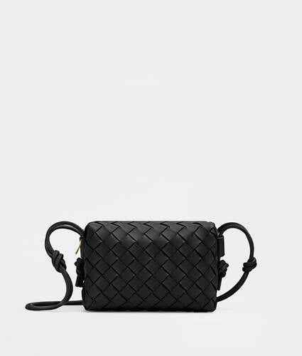 Mini Intrecciato Leather Cross-body Bag