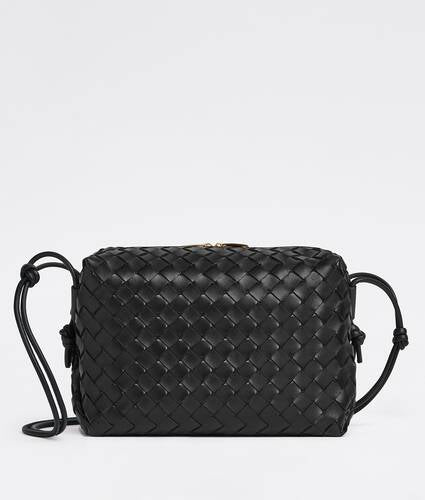 Intrecciato Leather Cross-body Bag