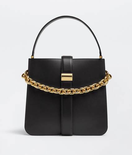 Leather shoulder bag