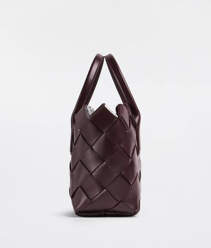 Small intrecciato leather tote bag