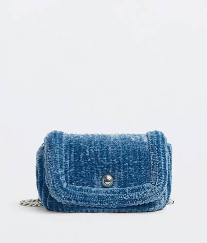 Chenille corduroy shoulder bag