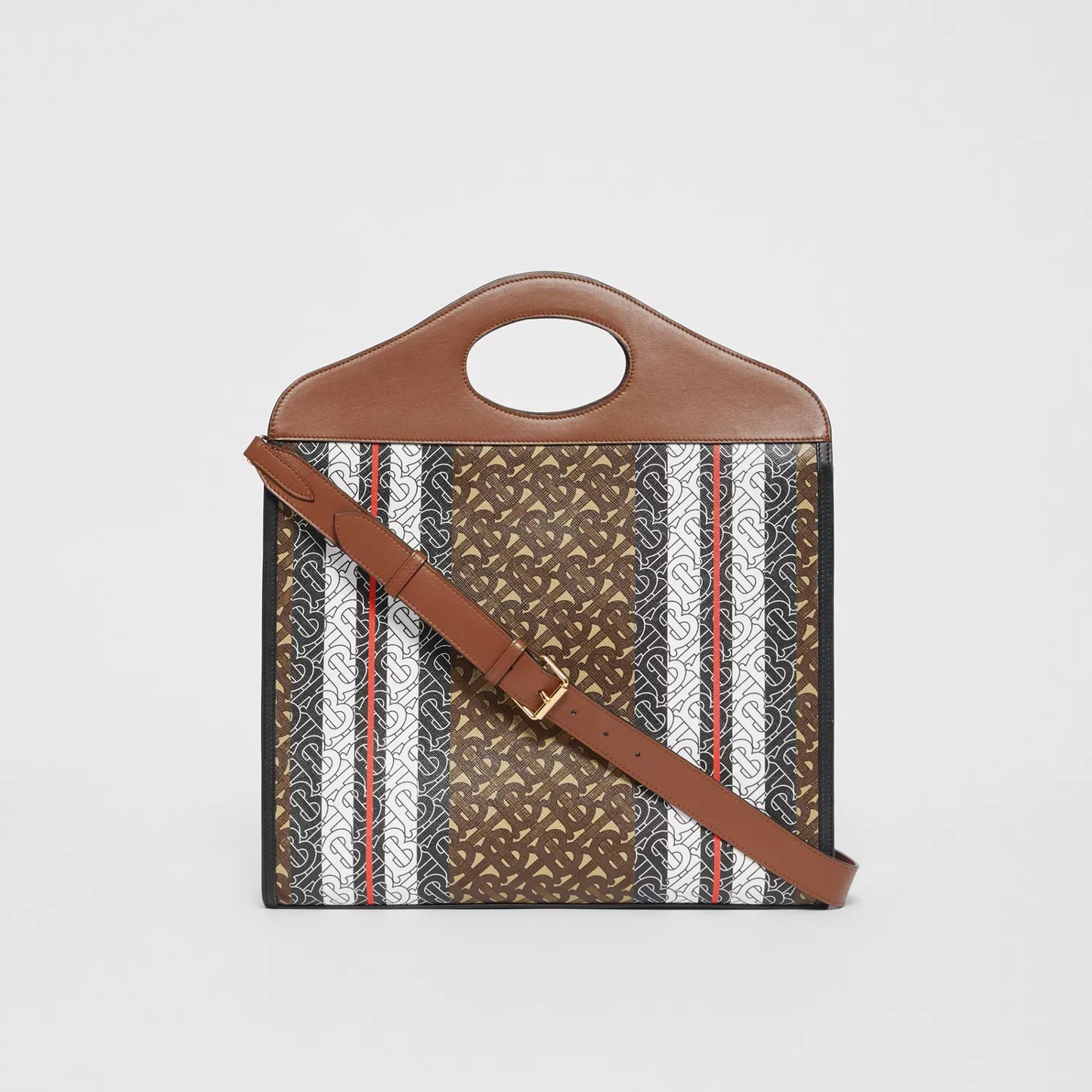 Medium Monogram Stripe Pocket Bag