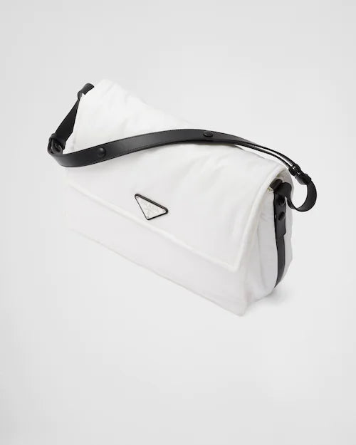 Large padded Re-Nylon shoulder bag