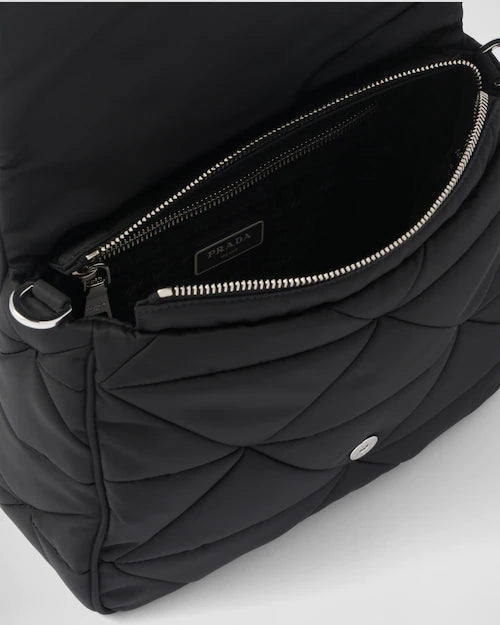 Padded Re-Nylon shoulder bag