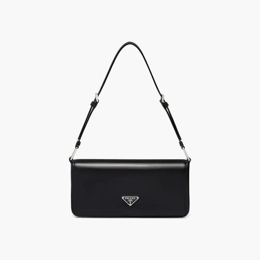 Brushed leather Prada Femme bag