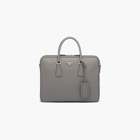 Saffiano Leather Work Bag