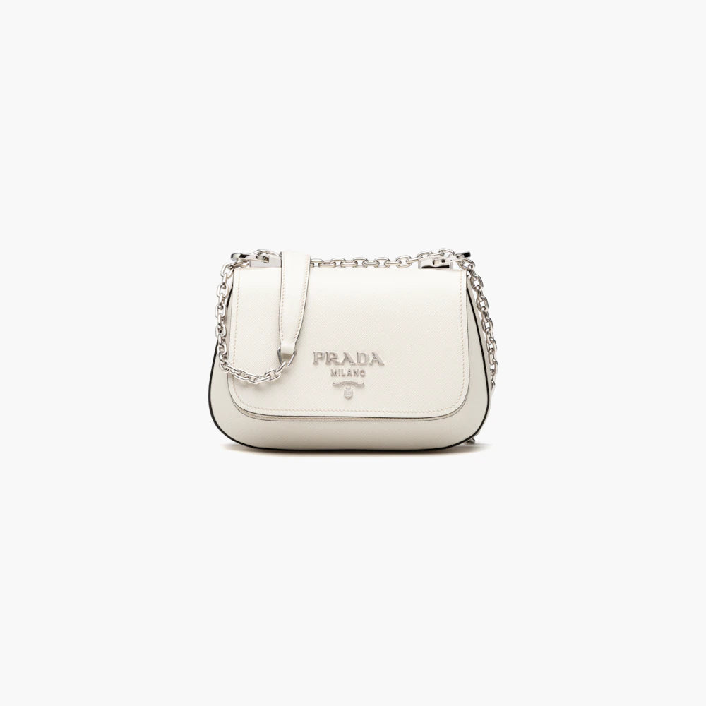 Saffiano leather shoulder bag