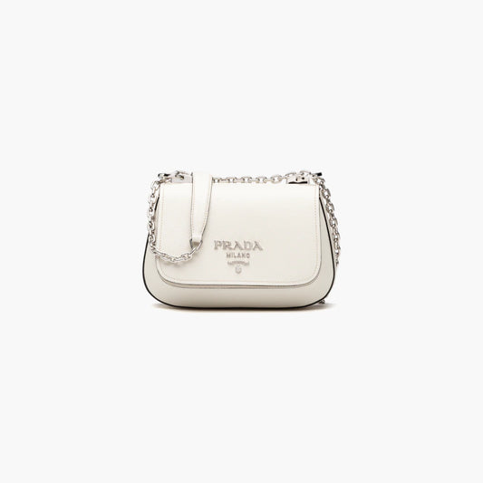 Saffiano leather shoulder bag