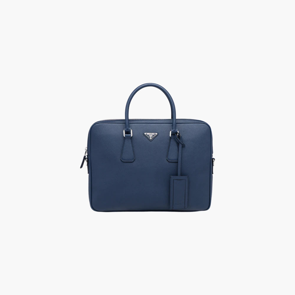 Saffiano Leather Work Bag