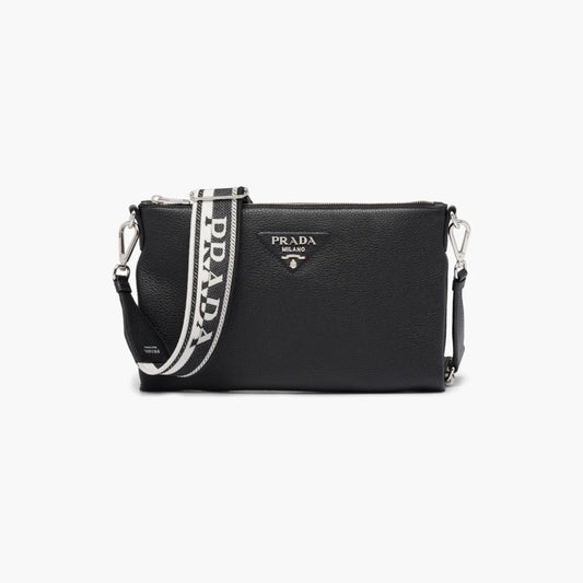 Prada Flou leather shoulder bag