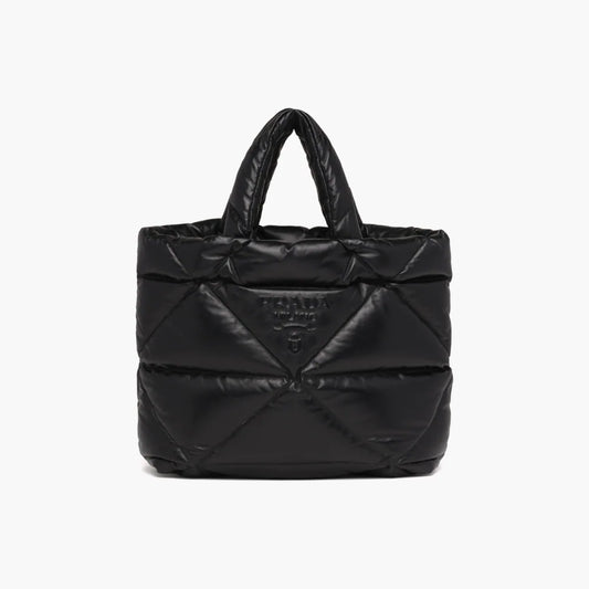 Padded nappa tote bag