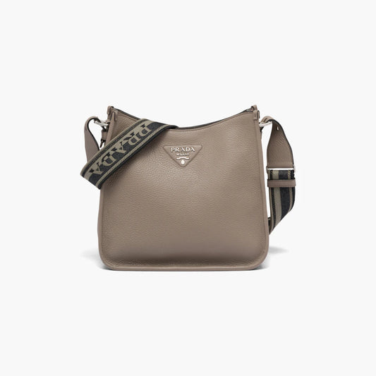 Prada Flou leather hobo bag