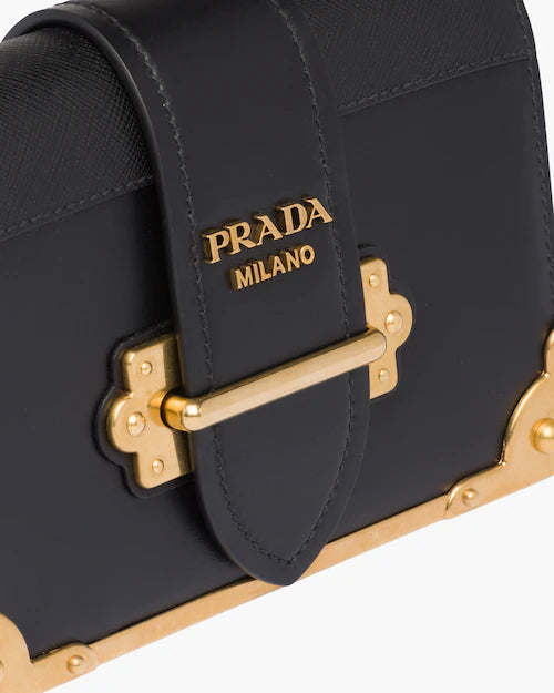 Leather Prada Cahier Bag