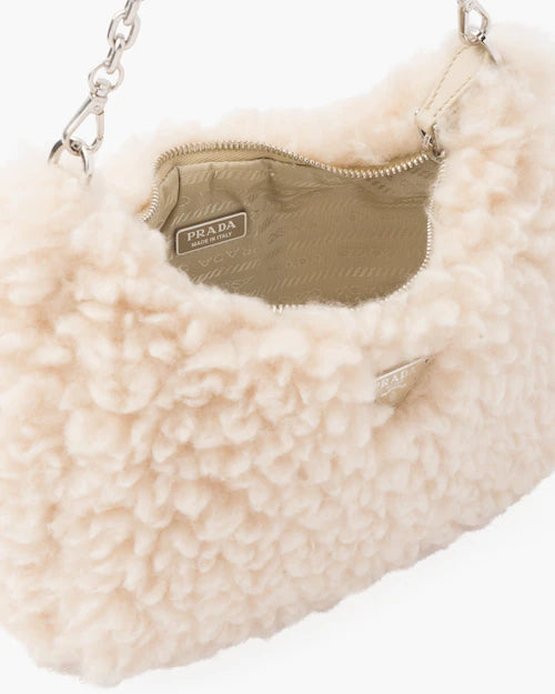 Re-Edition 2005 wool and cashmere mini-bag