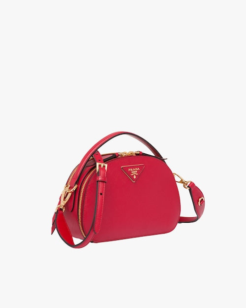 Saffiano Leather Prada Odette Bag