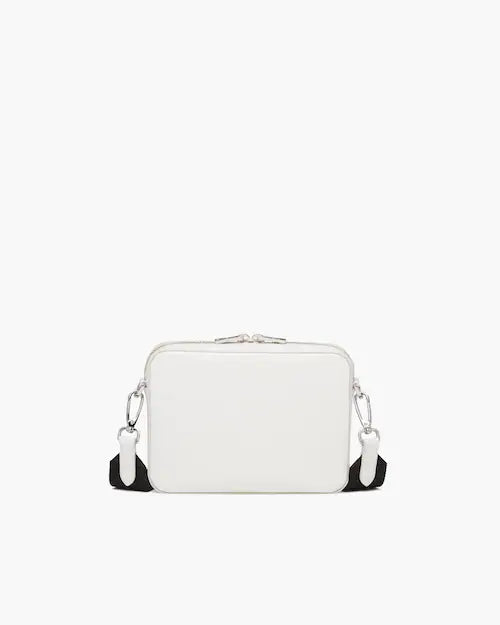 Brushed leather shoulder bag