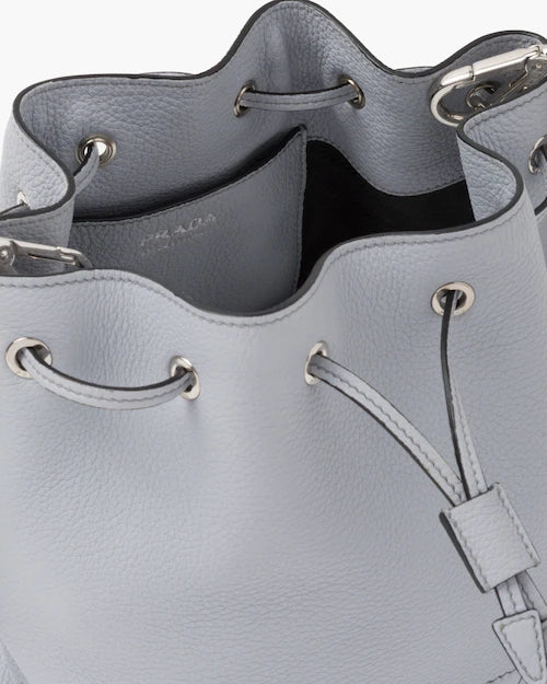 Prada Flou leather bucket bag