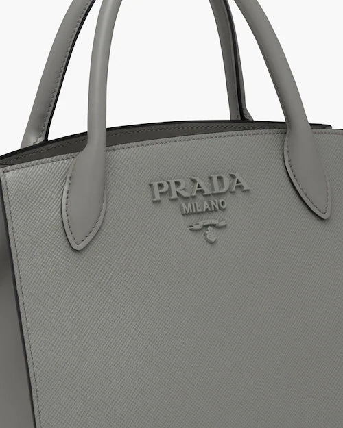 Small Saffiano Leather Prada Monochrome Bag