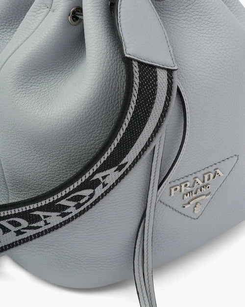 Prada Flou leather bucket bag