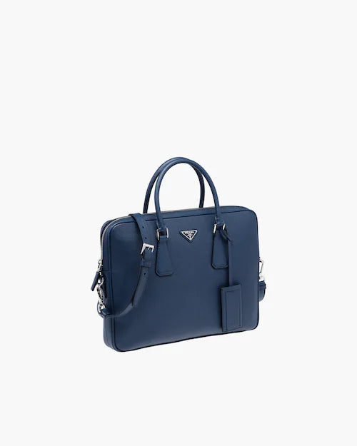 Saffiano Leather Work Bag