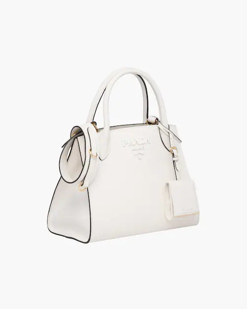 Small Saffiano Leather Prada Monochrome Bag