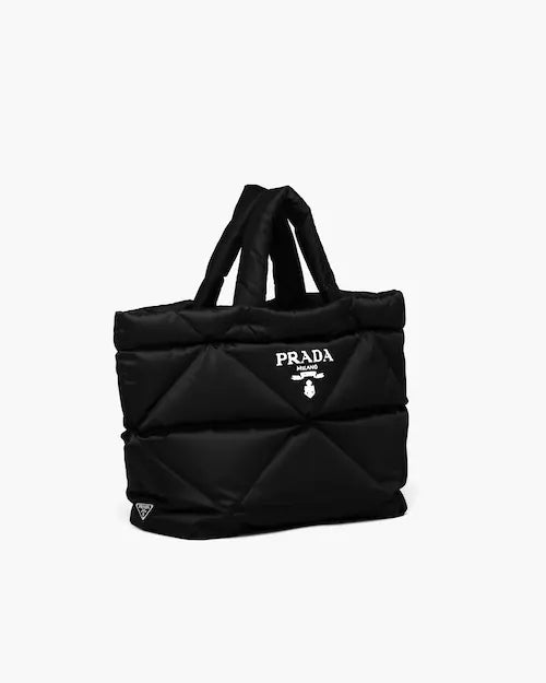 Padded Re-Nylon tote bag