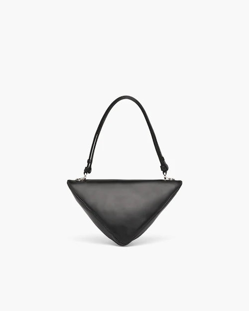 Padded nappa leather handbag