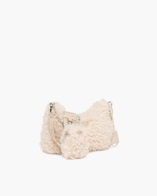 Re-Edition 2005 wool and cashmere mini-bag