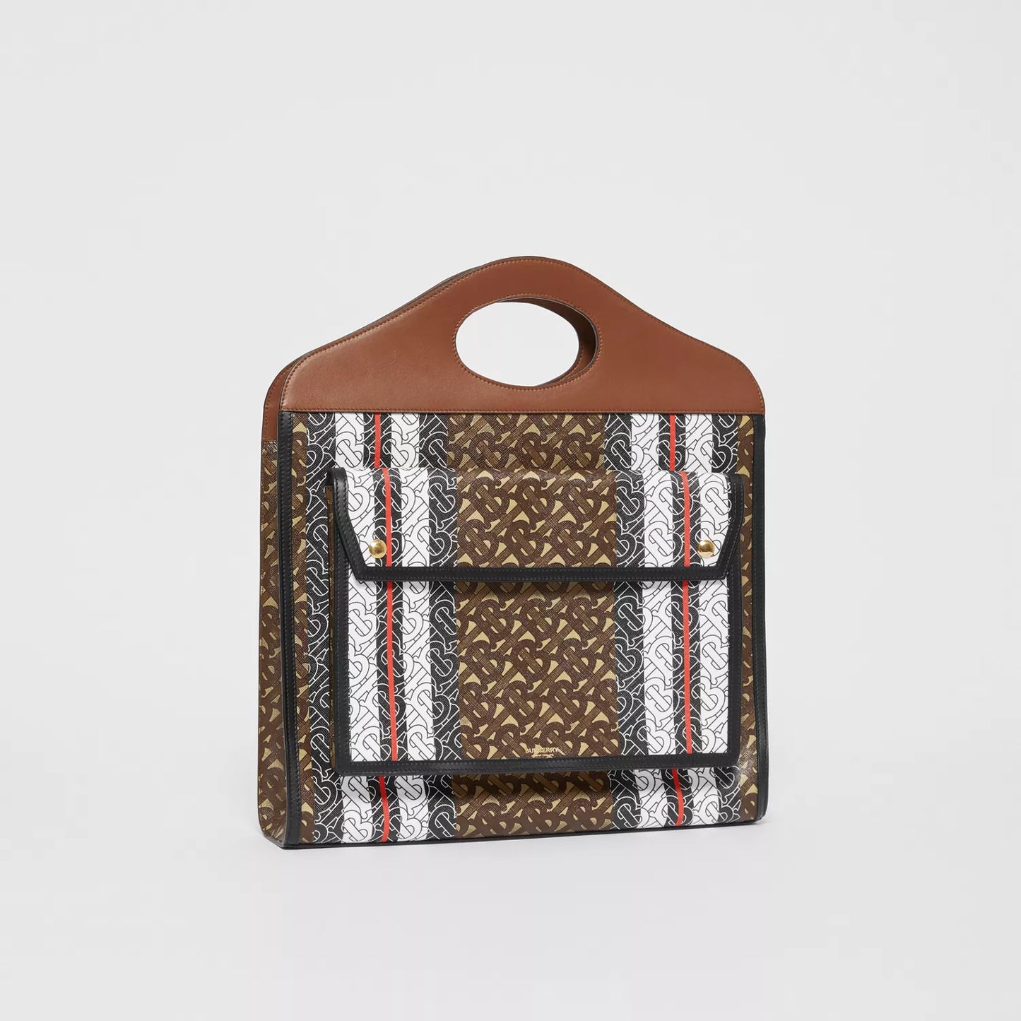 Medium Monogram Stripe Pocket Bag