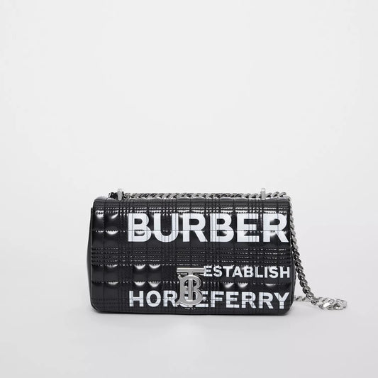 Small Horseferry Print Quilted Lola Bag